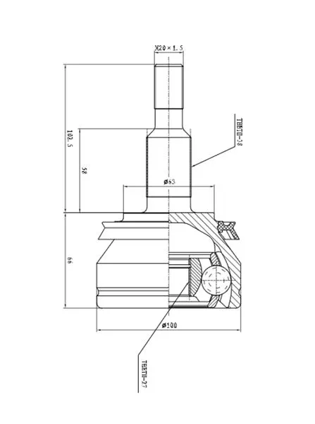 AKS KAFASI GSP 861020
