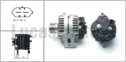 ALTERNATÖR LUCAS LEA0683