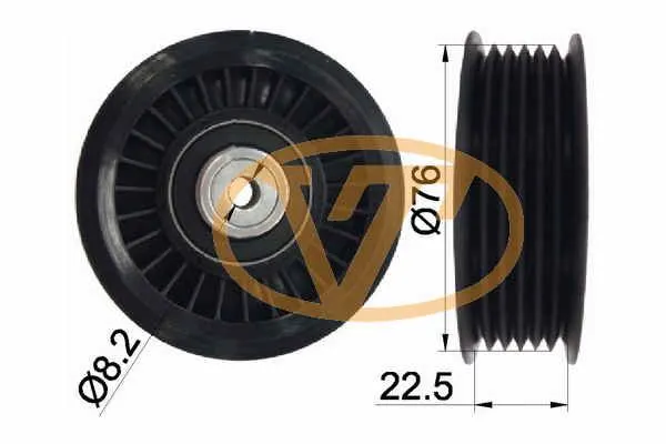 ALTERNATÖR V KAYIŞ GERGİ RULMANI MAKARASI ALT 02024