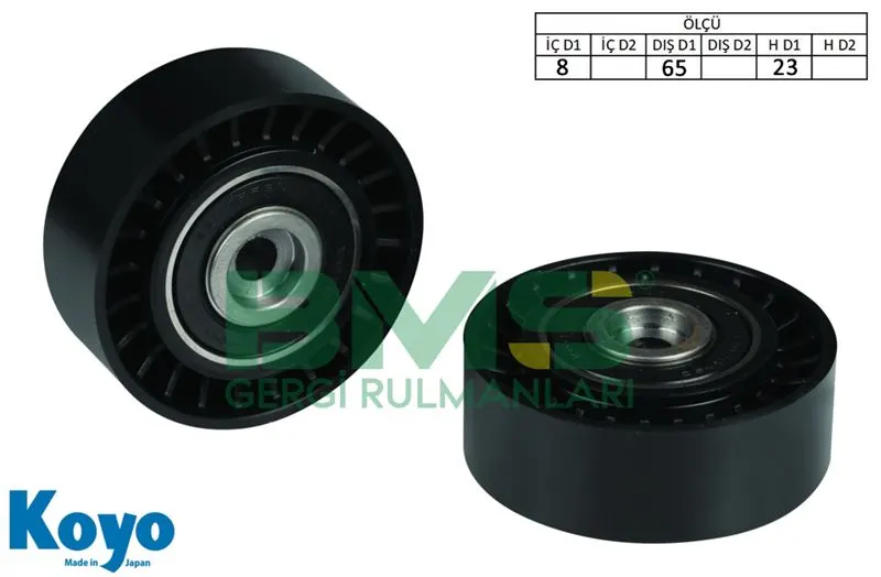 ALTERNATÖR V KAYIŞ GERGİ RULMANI MAKARASI BMS 240
