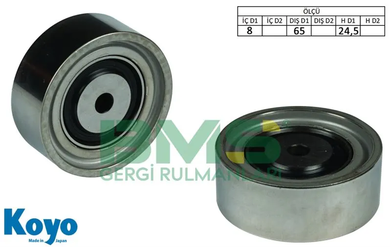 ALTERNATÖR V KAYIŞ GERGİ RULMANI MAKARASI BMS 320