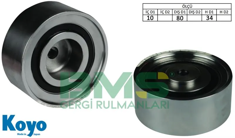 ALTERNATÖR V KAYIŞ GERGİ RULMANI MAKARASI BMS 403