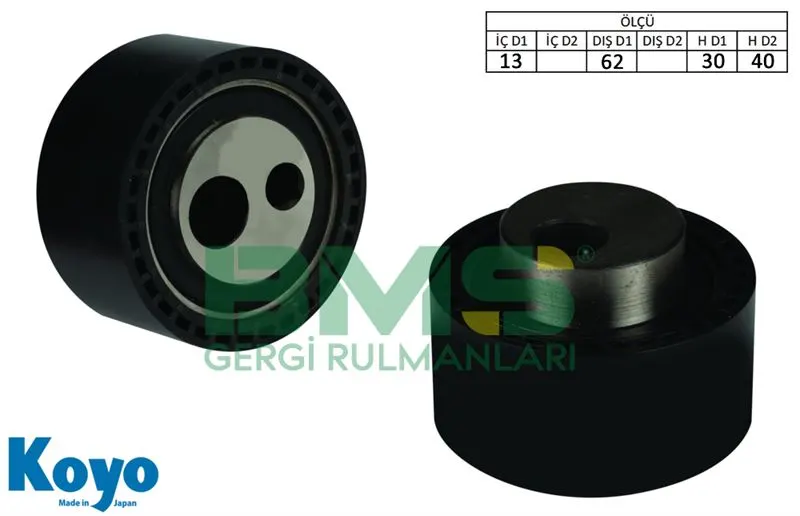 ALTERNATÖR V KAYIŞ GERGİ RULMANI MAKARASI BMS 414