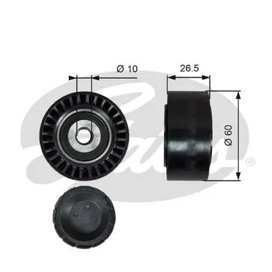 ALTERNATÖR V KAYIŞ GERGİ RULMANI MAKARASI GATES T36190