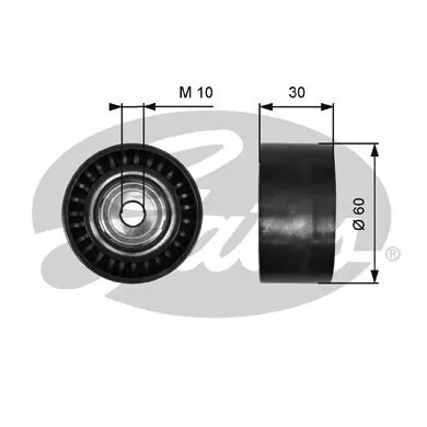 ALTERNATÖR V KAYIŞ GERGİ RULMANI MAKARASI GATES T36380