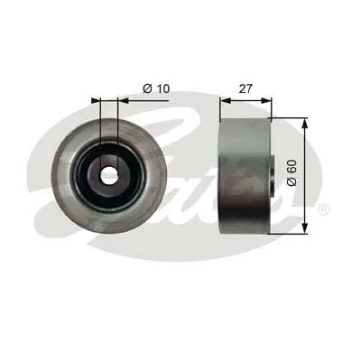 ALTERNATÖR V KAYIŞ GERGİ RULMANI MAKARASI GATES T36392