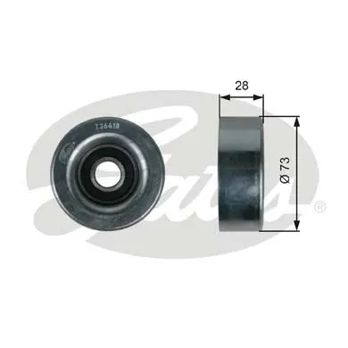 ALTERNATÖR V KAYIŞ GERGİ RULMANI MAKARASI GATES T36418