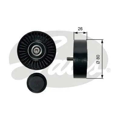 ALTERNATÖR V KAYIŞ GERGİ RULMANI MAKARASI GATES T36452