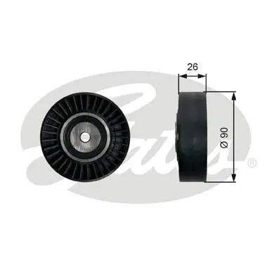 ALTERNATÖR V KAYIŞ GERGİ RULMANI MAKARASI GATES T36461