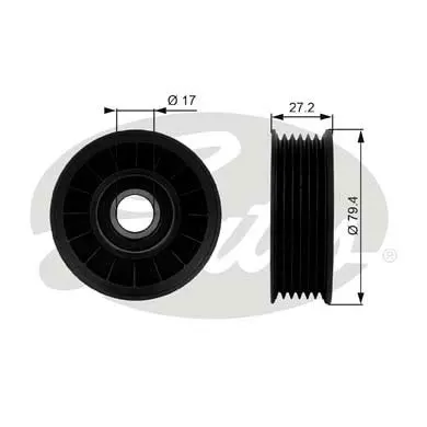 ALTERNATÖR V KAYIŞ GERGİ RULMANI MAKARASI GATES T38009