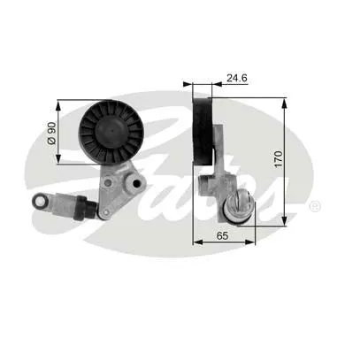 ALTERNATÖR V KAYIŞ GERGİ RULMANI MAKARASI GATES T38239