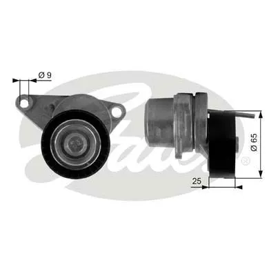ALTERNATÖR V KAYIŞ GERGİ RULMANI MAKARASI GATES T38313