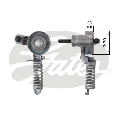 ALTERNATÖR V KAYIŞ GERGİ RULMANI MAKARASI GATES T38344