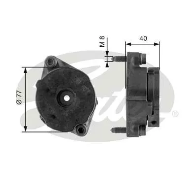 ALTERNATÖR V KAYIŞ GERGİ RULMANI MAKARASI GATES T38345