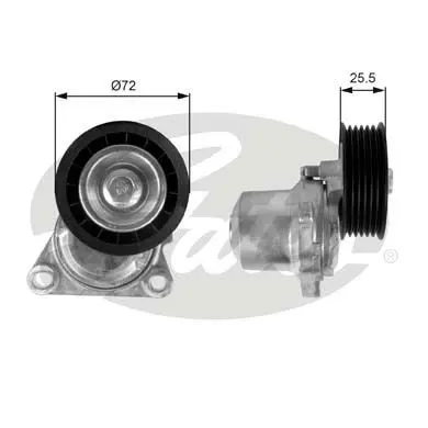 ALTERNATÖR V KAYIŞ GERGİ RULMANI MAKARASI GATES T38408