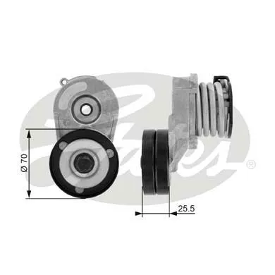 ALTERNATÖR V KAYIŞ GERGİ RULMANI MAKARASI GATES T38432