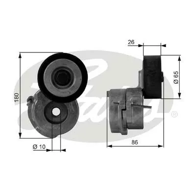 ALTERNATÖR V KAYIŞ GERGİ RULMANI MAKARASI GATES T38440