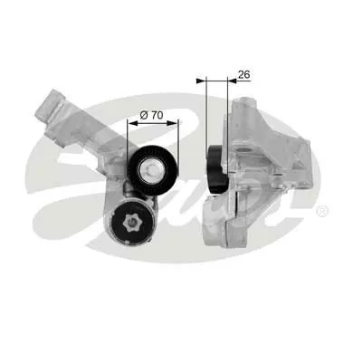 ALTERNATÖR V KAYIŞ GERGİ RULMANI MAKARASI GATES T38444