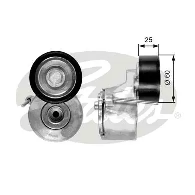 ALTERNATÖR V KAYIŞ GERGİ RULMANI MAKARASI GATES T38458