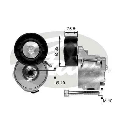 ALTERNATÖR V KAYIŞ GERGİ RULMANI MAKARASI GATES T39017