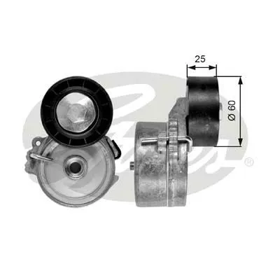 ALTERNATÖR V KAYIŞ GERGİ RULMANI MAKARASI GATES T39033