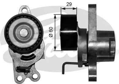 ALTERNATÖR V KAYIŞ GERGİ RULMANI MAKARASI GATES T39055