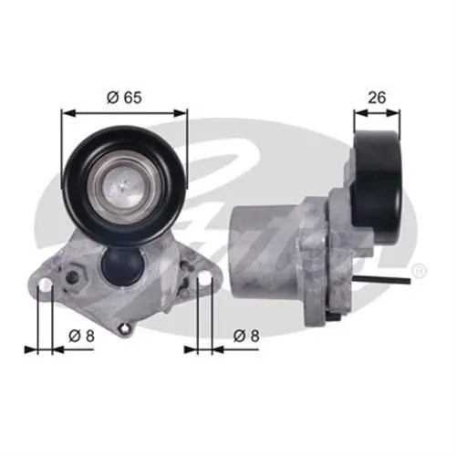 ALTERNATÖR V KAYIŞ GERGİ RULMANI MAKARASI GATES T39123