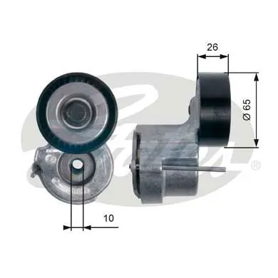 ALTERNATÖR V KAYIŞ GERGİ RULMANI MAKARASI GATES T39174