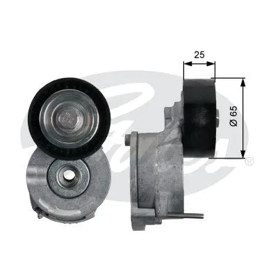 ALTERNATÖR V KAYIŞ GERGİ RULMANI MAKARASI GATES T39186