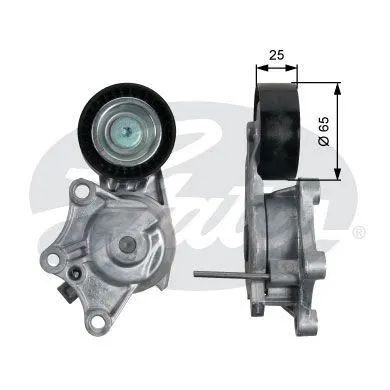ALTERNATÖR V KAYIŞ GERGİ RULMANI MAKARASI GATES T39187