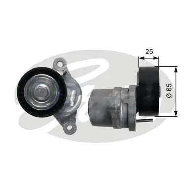 ALTERNATÖR V KAYIŞ GERGİ RULMANI MAKARASI GATES T39189