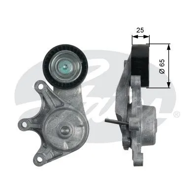 ALTERNATÖR V KAYIŞ GERGİ RULMANI MAKARASI GATES T39191