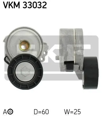ALTERNATÖR V KAYIŞ GERGİ RULMANI MAKARASI SKF VKM 33032