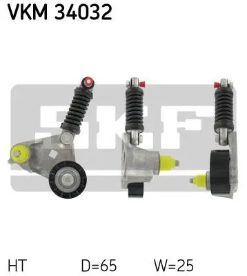 ALTERNATÖR V KAYIŞ GERGİ RULMANI MAKARASI SKF VKM 34032