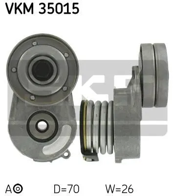 ALTERNATÖR V KAYIŞ GERGİ RULMANI MAKARASI SKF VKM 35015