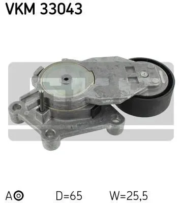 ALTERNATÖR V KAYIŞ GERGİ RULMANI MAKARASI SKF VKM33043