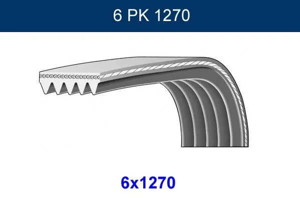 ALTERNATÖR V KAYIŞI GMB GPK 6PK1270