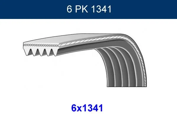 ALTERNATÖR V KAYIŞI GMB GPK 6PK1341