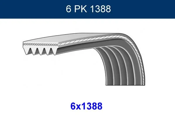 ALTERNATÖR V KAYIŞI GMB GPK 6PK1388
