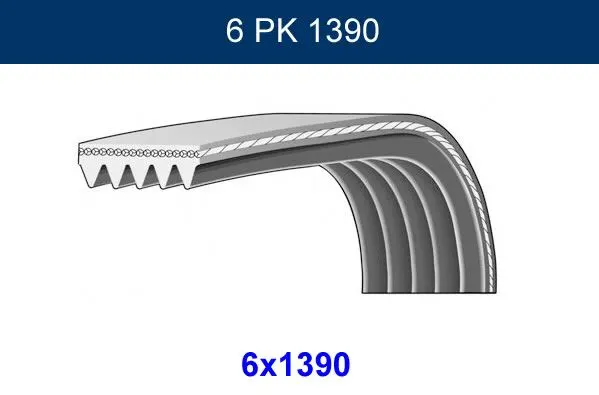 ALTERNATÖR V KAYIŞI GMB GPK 6PK1390