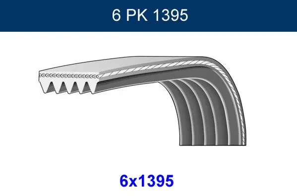 ALTERNATÖR V KAYIŞI GMB GPK 6PK1395