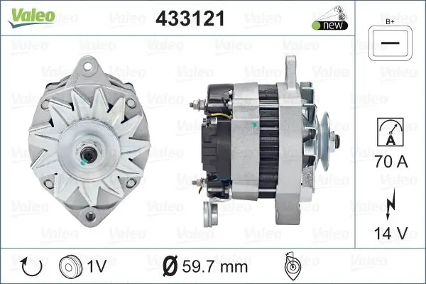 ALTERNATÖR VALEO 433121