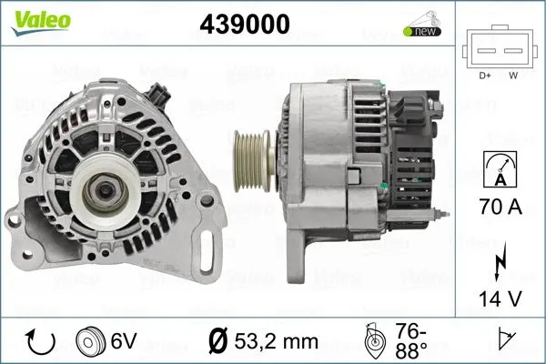 ALTERNATÖR VALEO 439000