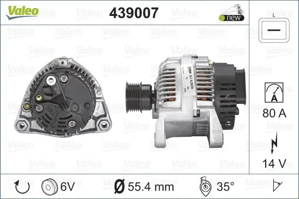 ALTERNATÖR VALEO 439007