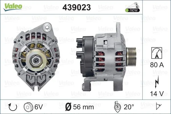 ALTERNATÖR VALEO 439023