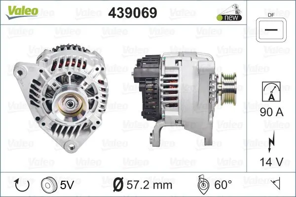 ALTERNATÖR VALEO 439069