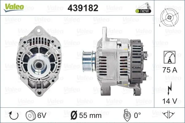 ALTERNATÖR VALEO 439182