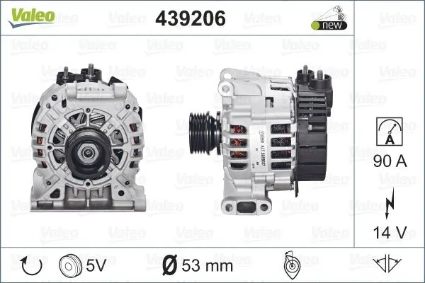 ALTERNATÖR VALEO 439206