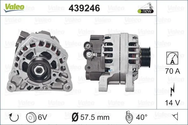 ALTERNATÖR VALEO 439246