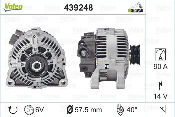 ALTERNATÖR VALEO 439248